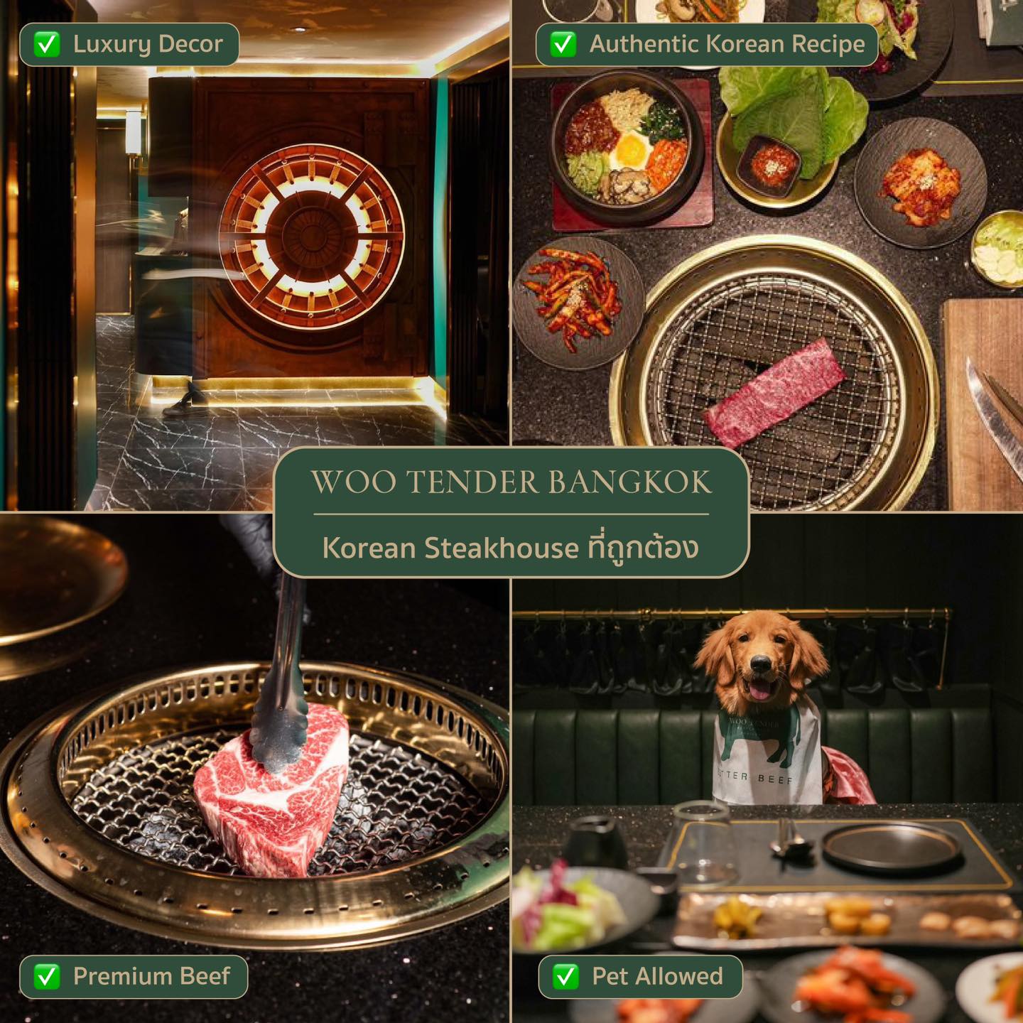 Little Sunshine Cafe, Woo Tender Bangkok, L'Escargot Bistro, Hyde &amp; Seek, Lyon French Cuisine, Sushi Niwa Bangkok, Witch's Oyster Tavern, YOKA YOKA, Neil's Bake Shoppe, Kinlenn Eatery &amp; Play, บ้านกลมกิ๊ก