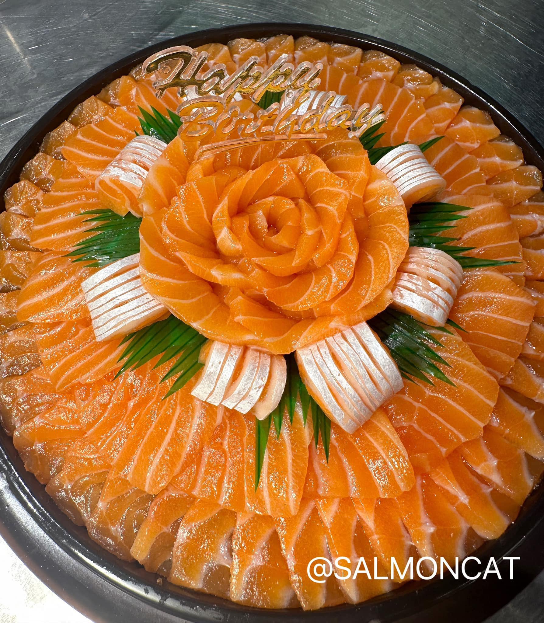 Salmon Cat, Yume plus sushi, ซูชิคุมะ ShuShi Kuma, จ่ามอส แซลม่อน ซีฟู๊ด, กินดิบ