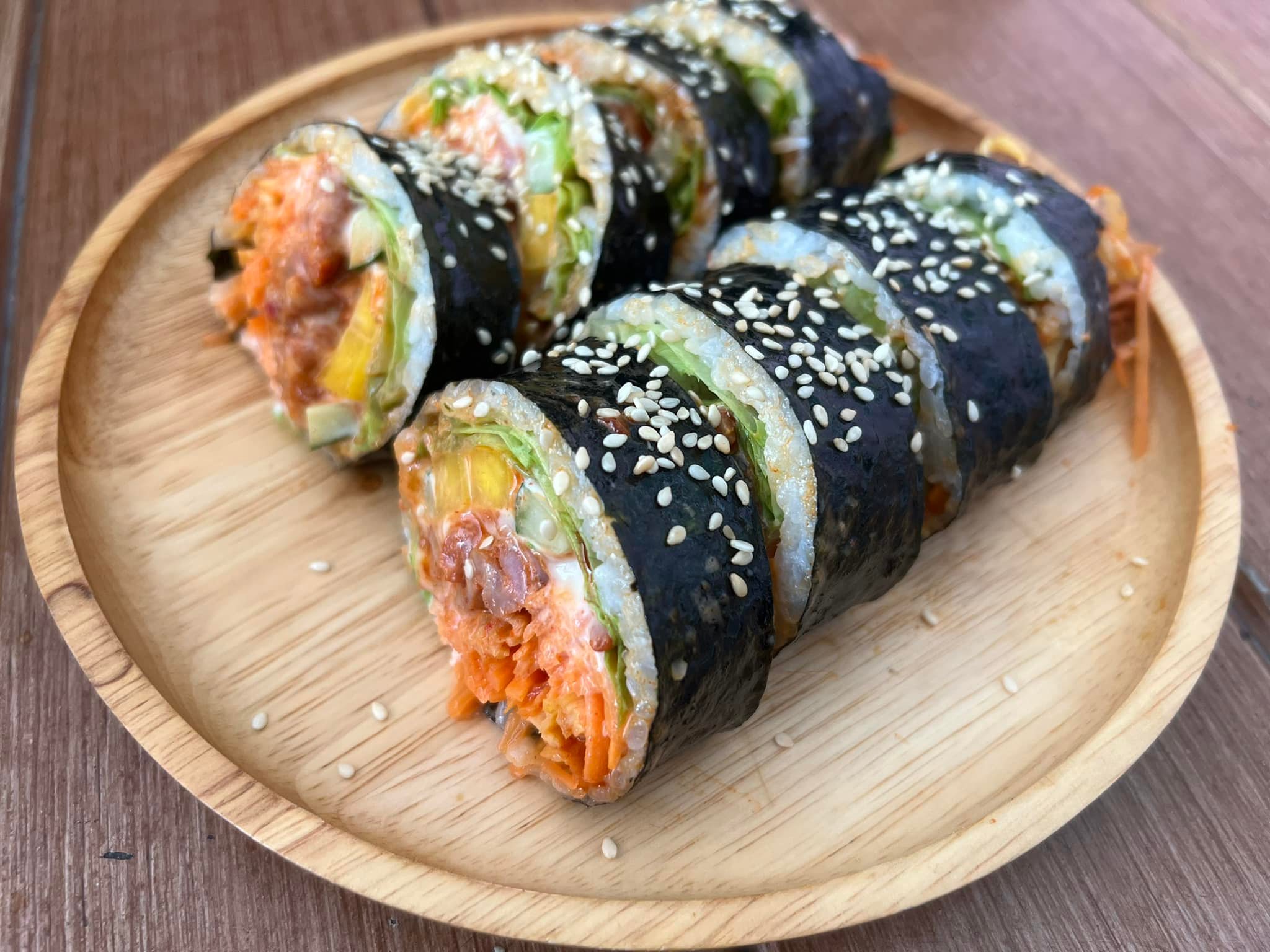 Salmon Cat, Yume plus sushi, ซูชิคุมะ ShuShi Kuma, จ่ามอส แซลม่อน ซีฟู๊ด, กินดิบ