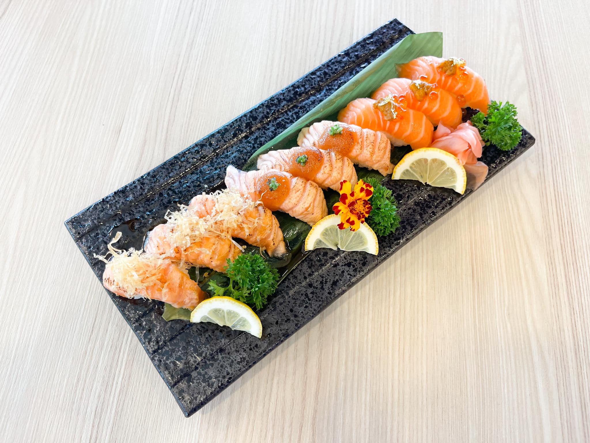 Okinawa Halal Japanese Restaurant, Origami japanese halal restaurant, Abushi, Menya Takeichi Thailand, AYA Japanese Halal Restaurant