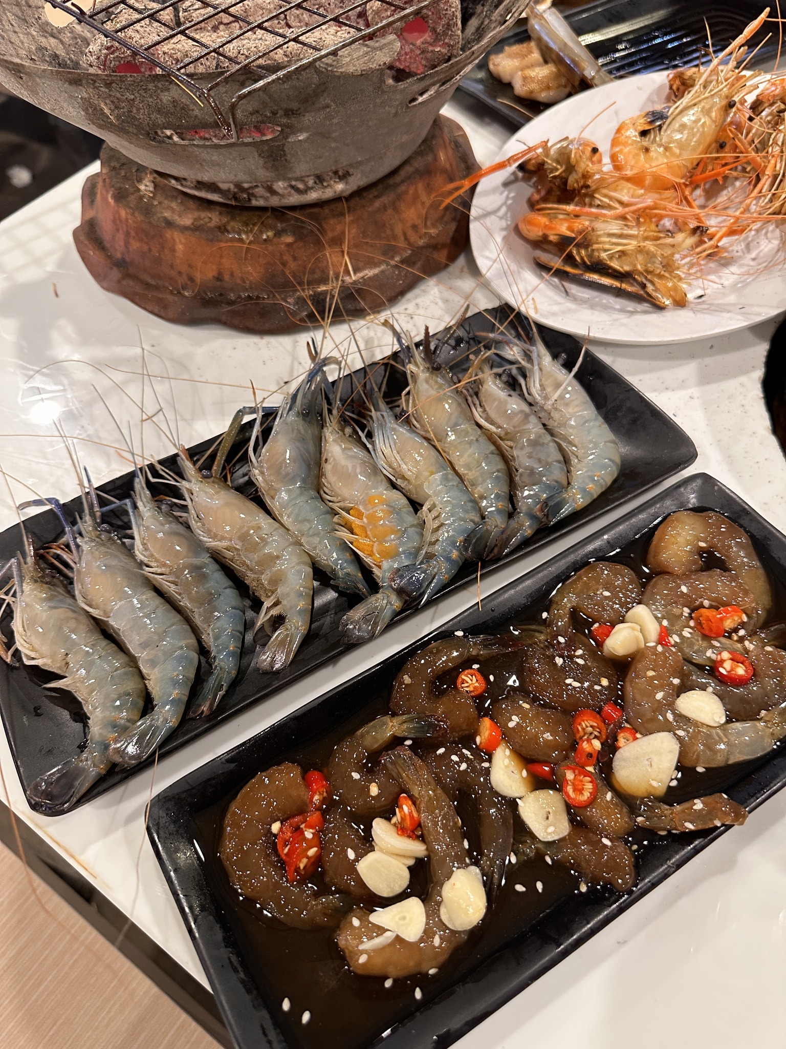 เป๋าตุงกุ้งย่าง, ติดมันส์ ศรีนครินทร์, อาป๋ากุ้งย่าง, สาขาสายไหม, ธนวัฒน์ ท.ฟู๊ด, BestBeef, นวลจันทร์ หมูกระทะ