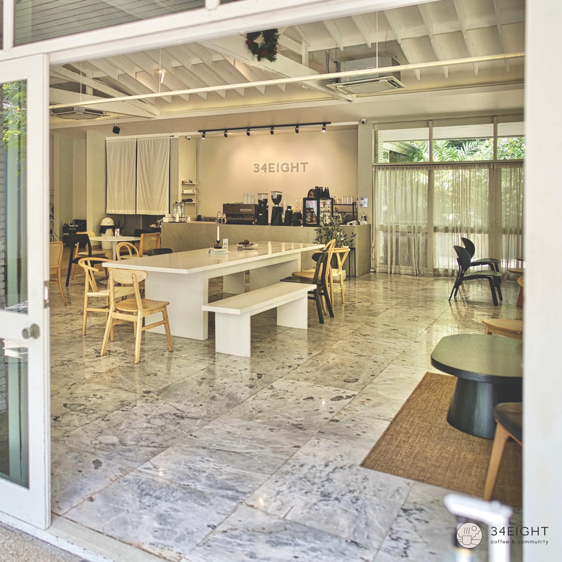 34EIGHT Coffee &amp; Community, Frank Cake Bar, Yellow Lane, Cafe Vondervic