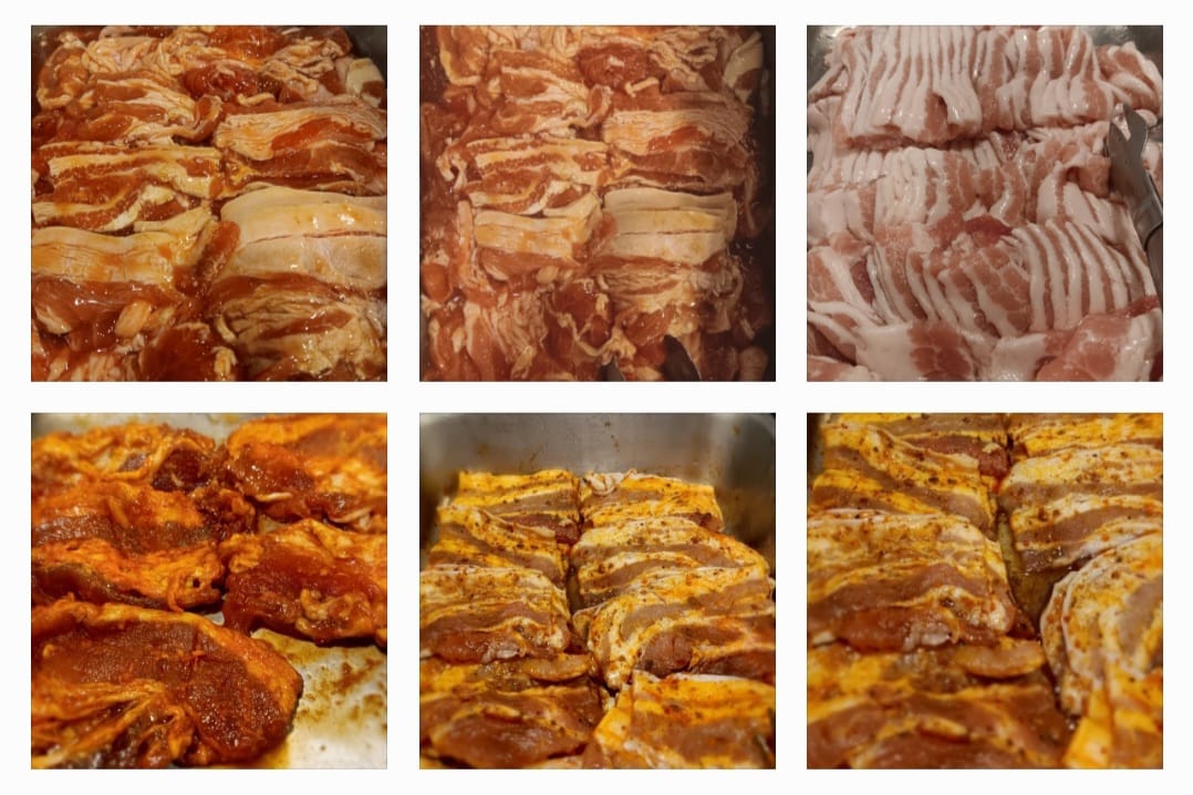 คุณภัฐหมูกะทะ, รักเขาหลงเขา หมูกระทะ, จ่า หมูกระทะ สาขา ซอยอุดมเดช, สานฝัน หมูกระทะ, อร่อยเต็ม 10 หมูกระทะ ชาบู, บังโก๊ะหมูกระทะชั่งโล, แก้มตุ่ย8 หมูกระทะ, หจก.หมูกระทะ, AK หมูกระทะชั่งกิโล สุขสวัสดิ์26