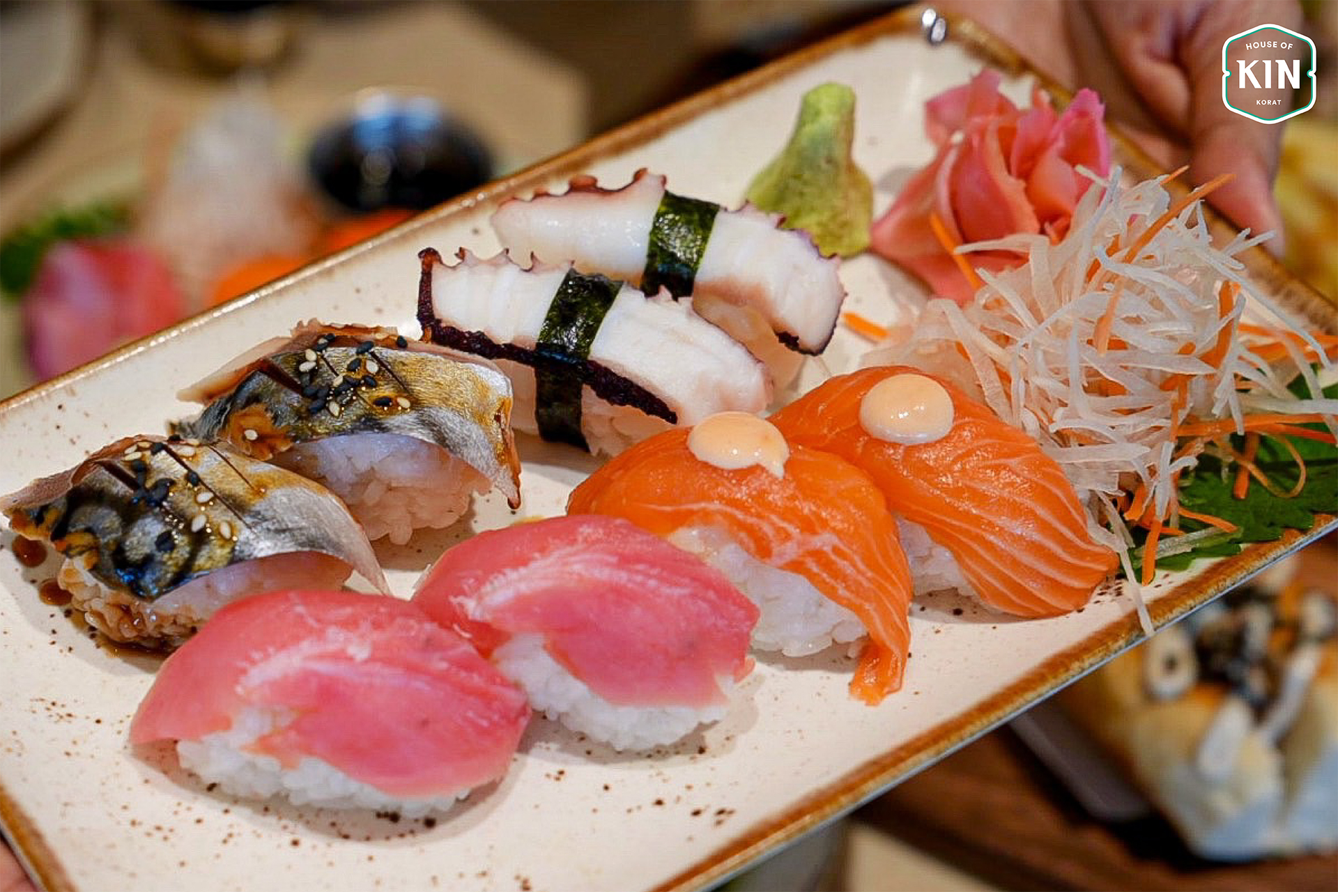 Papper Inter Buffet Korat, Fin Sushi, So-Shabuki restaurant, House of Kin Korat