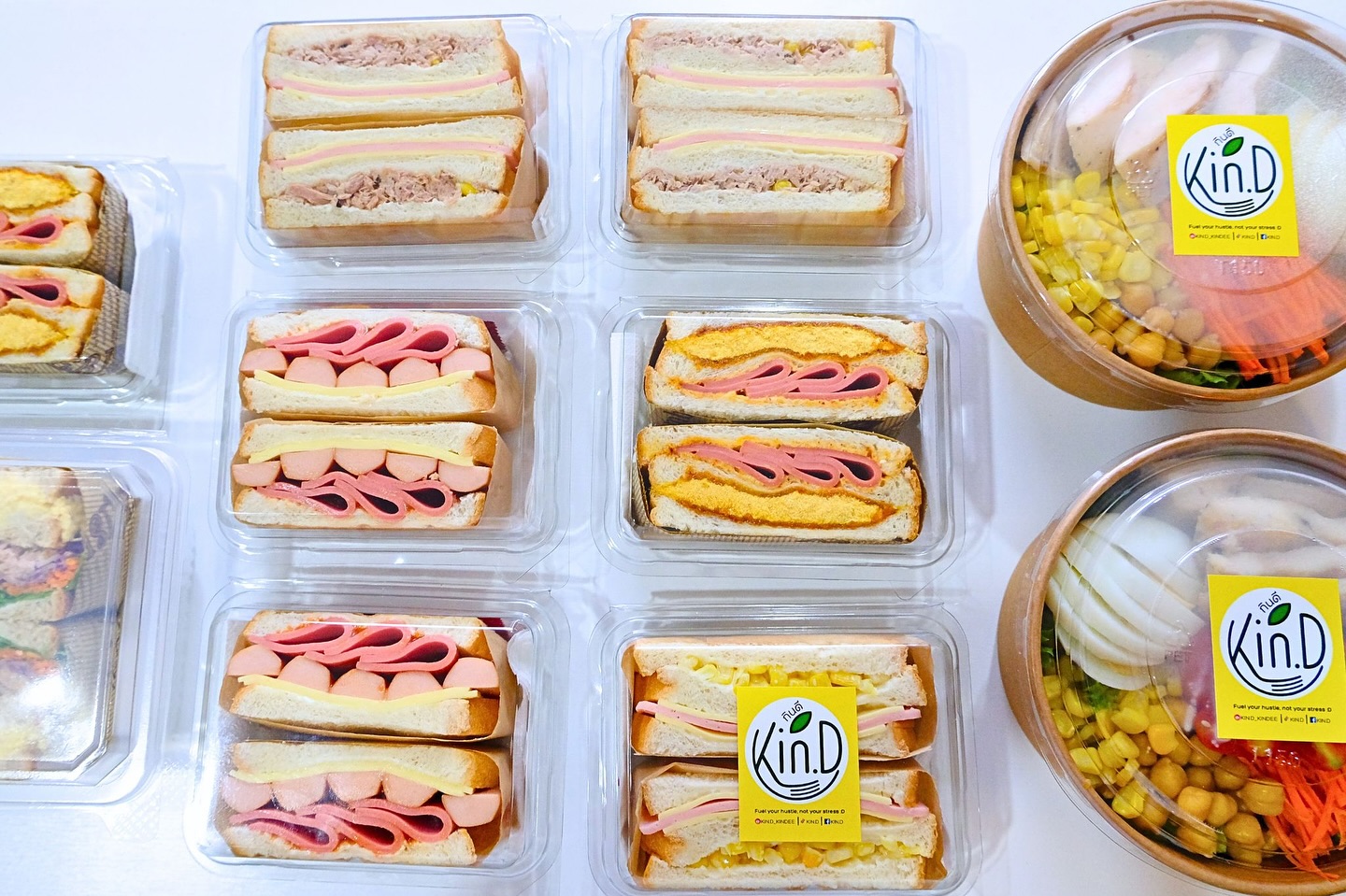 Muibakery, กินดี อยู่ดี by foreste cafe, The Waffle, Snack food.shop, Snackbox Monchanok, ไออุ่น, บ้านทองม้วน, Jaidee Homemade, ชื่นจิต chuenchit, Nara Snack Box - รับจัดเบรค, ว่าหรอย-waroi, KIN.D