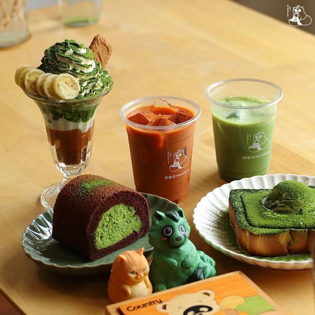 Hidden leaf matcha, Tanuki261.cha, Tealily Cafe, Spring matcha, CLEAR. Matcha, Puritan, ChaEn Matcha, Pablo Cheesetart , Fuku Matcha Thailand