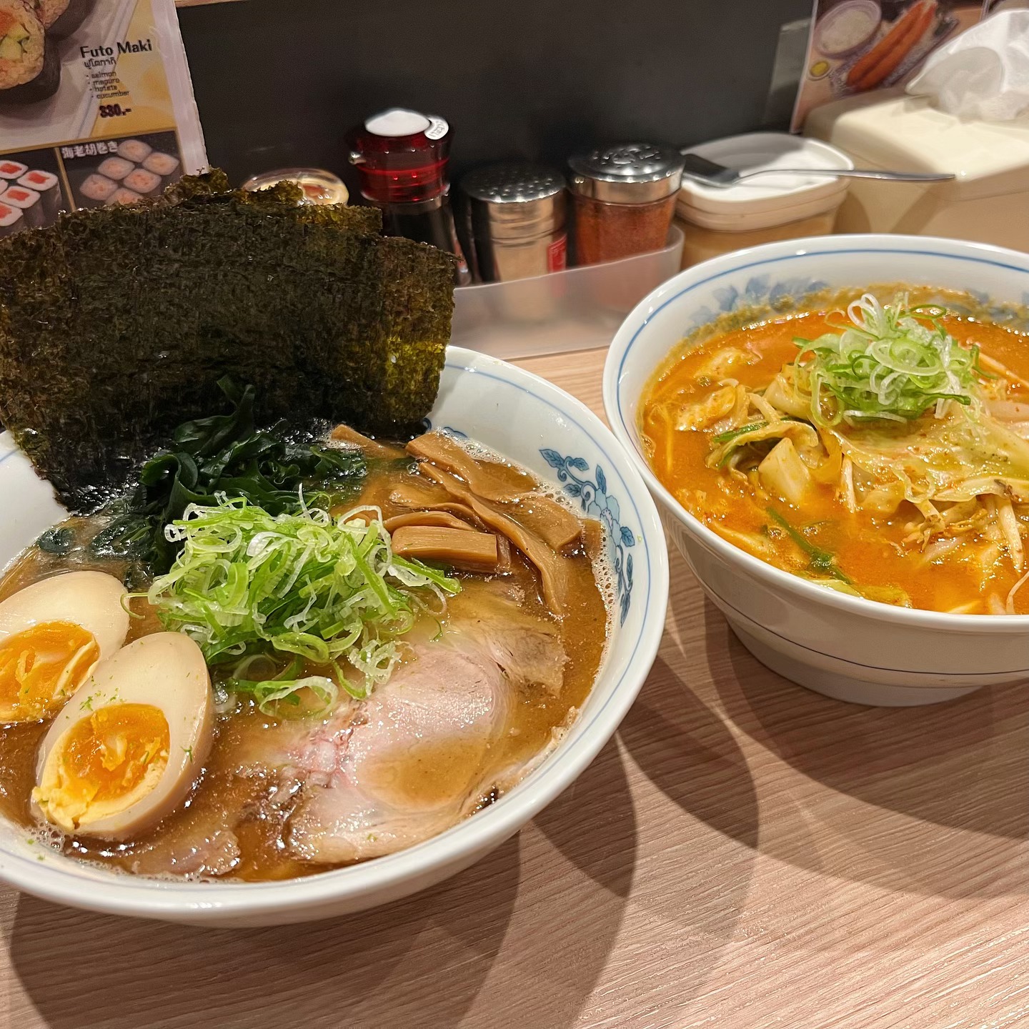Shindo Ramen, Sadao Ramen, Ramen Riki, Tonkotsu Kazan Thailand, UCHIDAYA RAMEN, Menya Kouji, Fujiyama go go, Bankara Ramen
