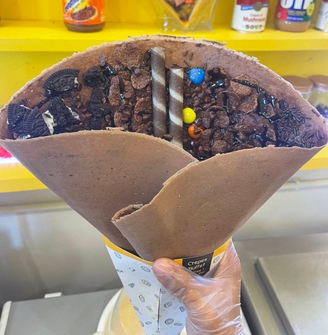 Phumjai Crepe • ภูมิใจเครป, เครปเย็นโครตไส้ ตลาดอินดี้ปิ่นเกล้า, เครปบุฟเฟต์ สายไหมอเวนิว, ร้านป้านายเครปเย็น I creamy crepe, เครปเย็น หน้าวัง, เครปเย็น โทสต์ ร้านป้อนคำหวาน กรู๊ฟมาร์เก็ต, YOTHA CREPE, เครปสมหวัง, Olino Crepe &amp; Tea