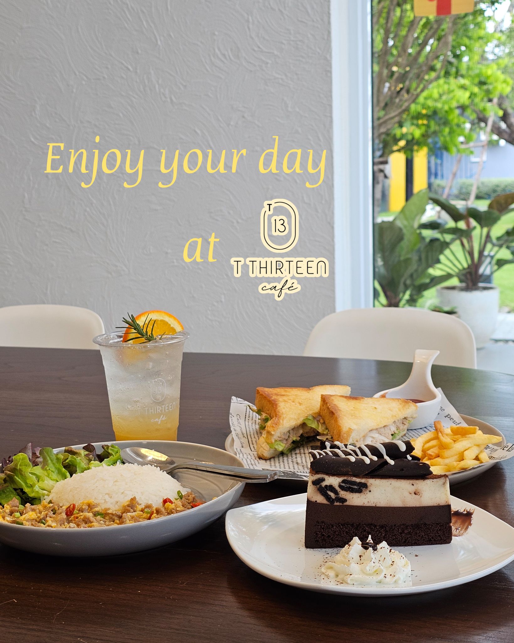 Unplan, ma na cafe', ปลาชุม : Plachum Café &amp; Bistro, Nava House Café - นาวา เฮ้าส์ คาเฟ่, Coffee 123, FarmVille Chachoengsao, บ้านพระจันทร์เวียน, กรีนวิลล์ ผักสลัดเสิร์ฟจากฟาร์ม , D•presso cafe, Baan Melon Desert, Red Cat Cafe ตลาดบ้านใหม่, Lifehouse Cafe &amp; Kitchen, T13 Café