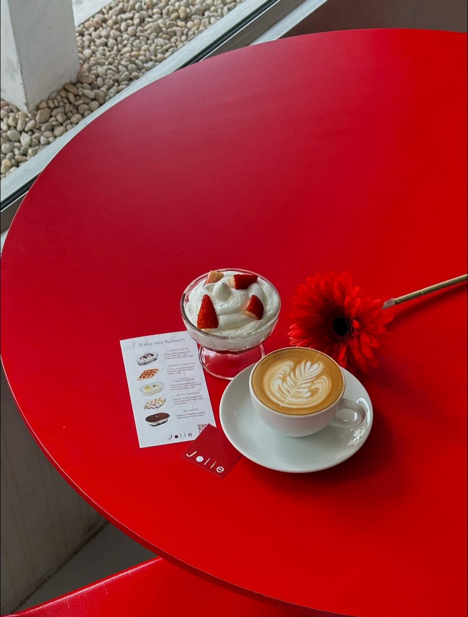 Jolie Cafe, Flat+White Cafe, Buttery Cafe, Glo bkk