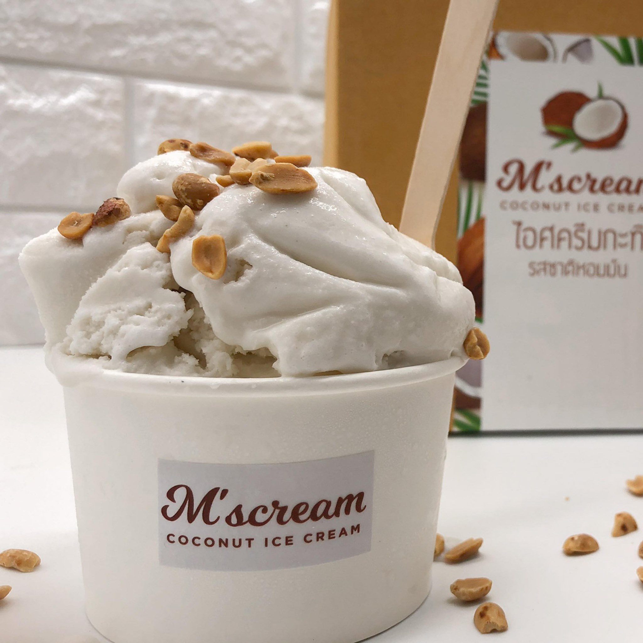 มหาชัยไอศกรีม, พัชชาไอศครีมกะทิ, หวานลิ้นไอติมทรงเครื่อง, M'scream, ฟู่ฟู่ ไอติมกะทิ, ไผ่ทองไอสครีม, ไอศกรีมทิพย์รส