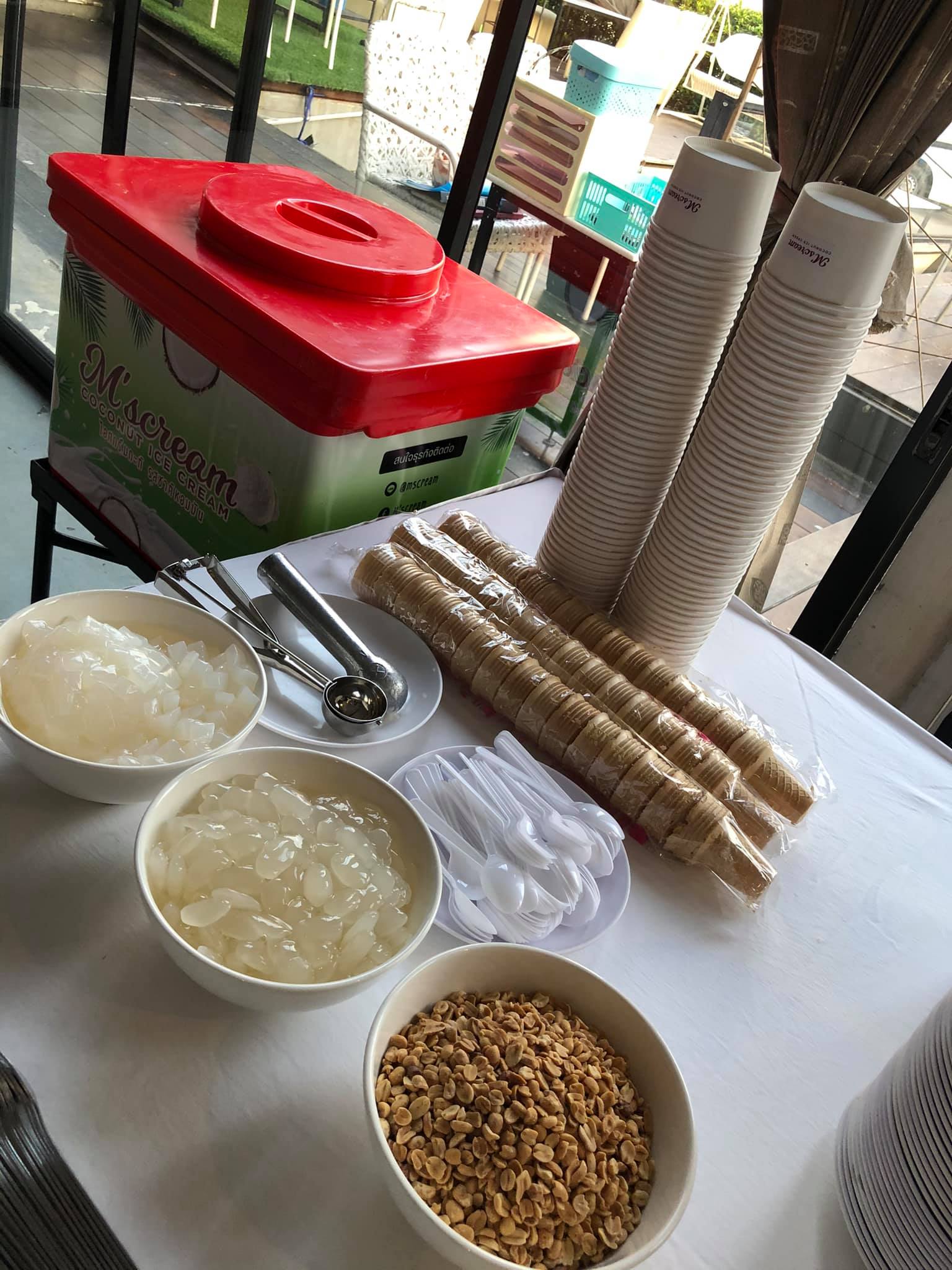 มหาชัยไอศกรีม, พัชชาไอศครีมกะทิ, หวานลิ้นไอติมทรงเครื่อง, M'scream, ฟู่ฟู่ ไอติมกะทิ, ไผ่ทองไอสครีม, ไอศกรีมทิพย์รส