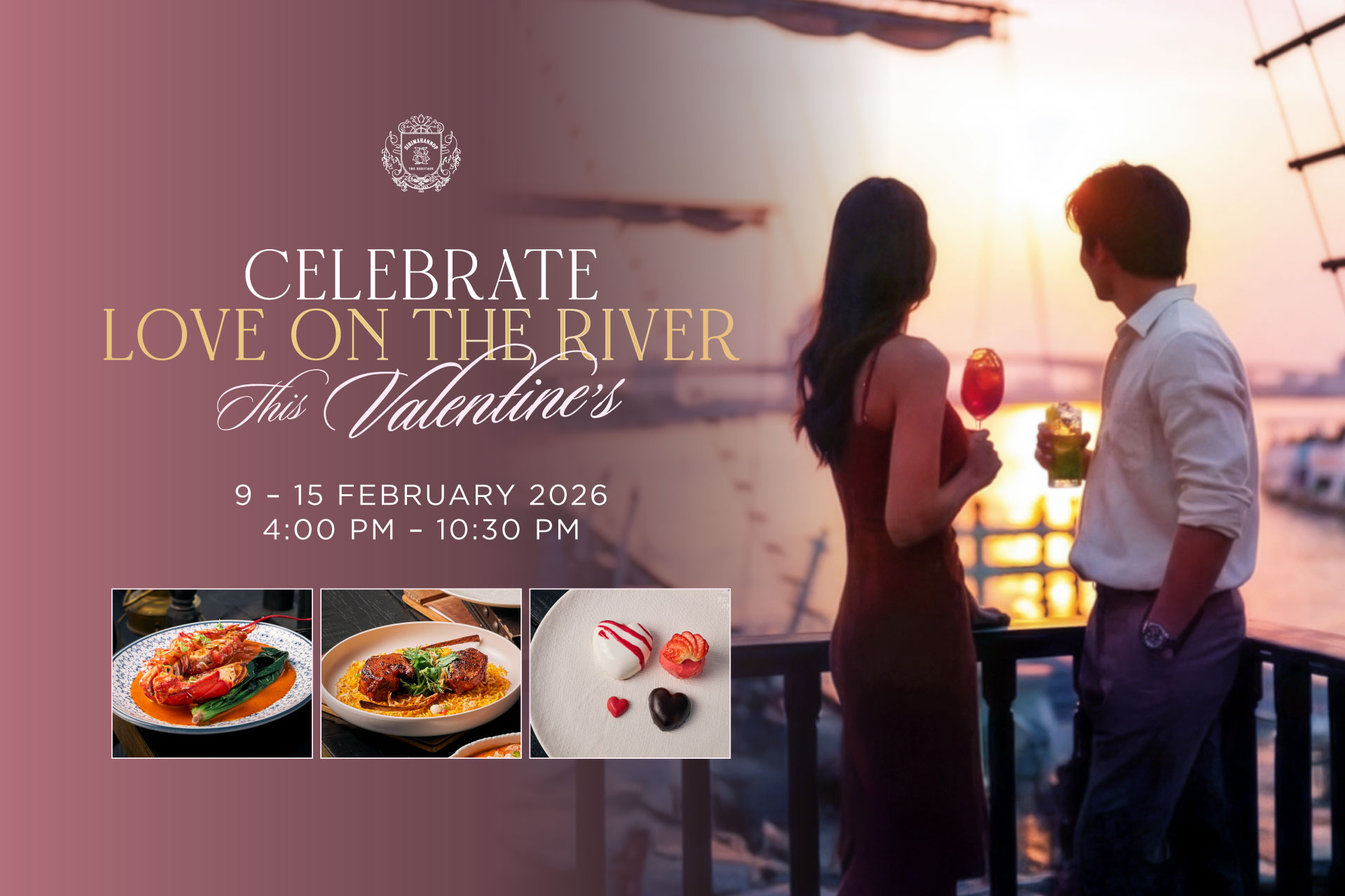 Midwinter, Dandelion Bake Studio, Cafe Reverie, Portobello &amp; Désiré, Level 50 by SEE FAH, Siam Yacht Club, Blue Sky, at Centara Grand, Mezzaluna Restaurant