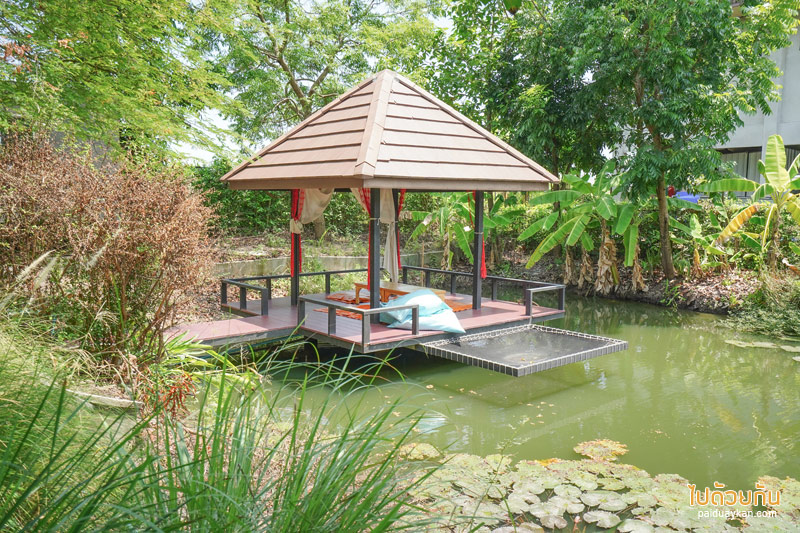 คาเฟ่ปทุมธานี, ณิชรมย์ คาเฟ่, คาเฟ่ลำลูกกา, คาเฟ่ลำลูกกาคลอง 5, ณิชรมย์ คาเฟ่สีเขียวริมทุ่งนา อาหารอร่อย