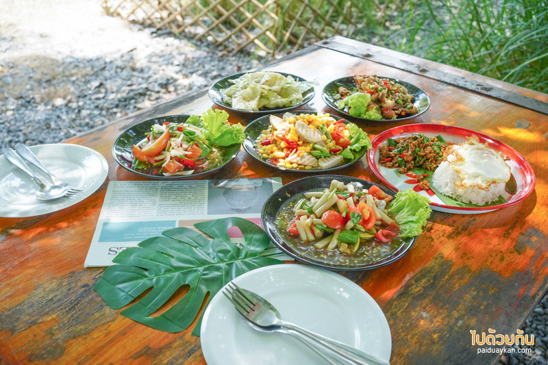 คาเฟ่ปทุมธานี, ณิชรมย์ คาเฟ่, คาเฟ่ลำลูกกา, คาเฟ่ลำลูกกาคลอง 5, ณิชรมย์ คาเฟ่สีเขียวริมทุ่งนา อาหารอร่อย