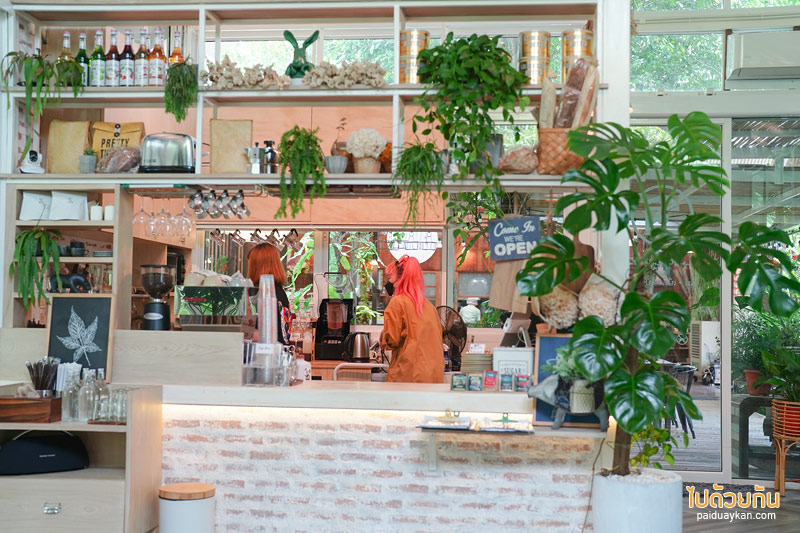 คาเฟ่นาคนิวาส, ฐ คาเฟ่, ฐ คาเฟ่น่ารัก ในสวนร่มรื่น