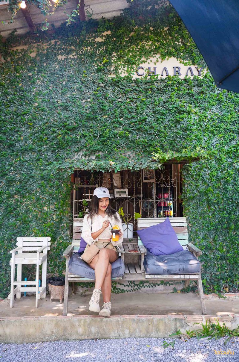 คาเฟ่ชะอำ, เที่ยวชะอำ, charay café, charay café คาเฟ่ชะอำ จิบกาแฟรสเข้ม ในสวนร่มรื่น
