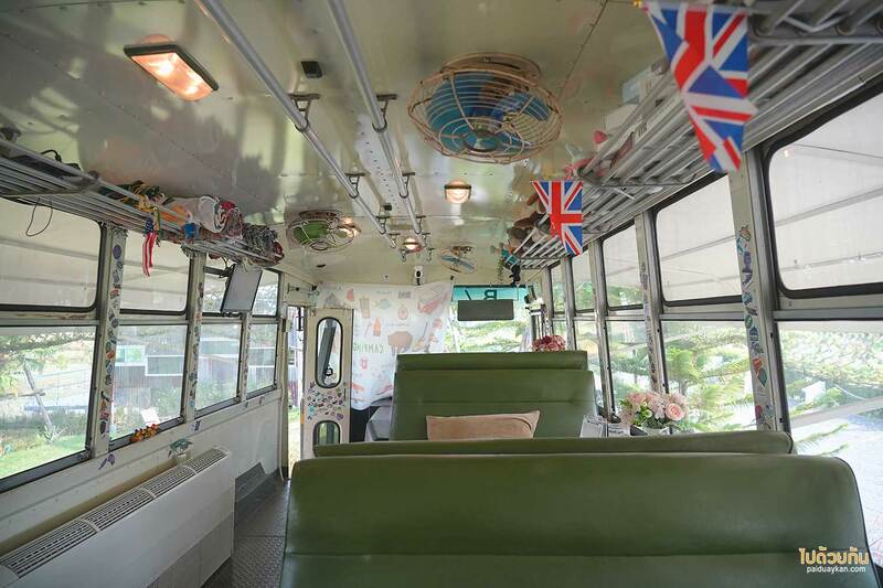 เที่ยวนครนายก, คาเฟ่นครนายก, b/c the cafe, b/c the cafe คาเฟ่รถบัสสุดแนว สไตล์แคมป์ปิ้ง เดินเล่นสะพานหัวใจแห่งเดียวในนครนายก