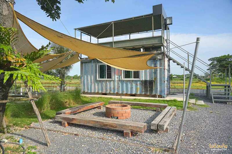 เที่ยวนครนายก, คาเฟ่นครนายก, b/c the cafe, b/c the cafe คาเฟ่รถบัสสุดแนว สไตล์แคมป์ปิ้ง เดินเล่นสะพานหัวใจแห่งเดียวในนครนายก