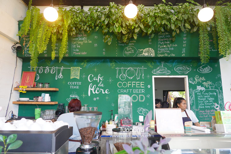 ร้านกาแฟนนทบุรี, คาเฟ่นนทบุรี, cafe de flore  นนทบุรี, คาเฟ่เดอ ฟลอเร่ นนทบุรี, cafe de flore  นนทบุรี