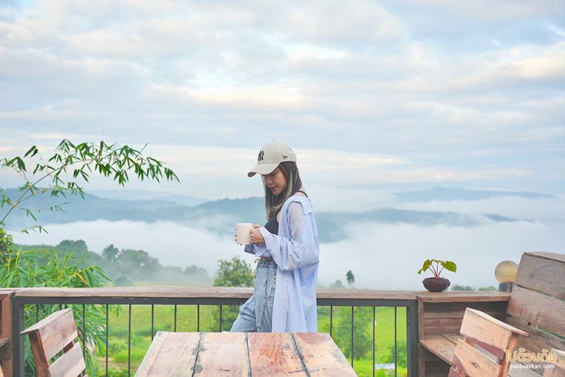 บ้านไฮตาก, ที่พักบ้านไฮตาก, ลาคำวัน โฮมสเตย์ ที่พักบ้านไฮตาก วิวสวย เห็นทะเลหมอก