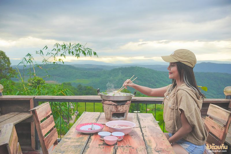 บ้านไฮตาก, ที่พักบ้านไฮตาก, ลาคำวัน โฮมสเตย์ ที่พักบ้านไฮตาก วิวสวย เห็นทะเลหมอก