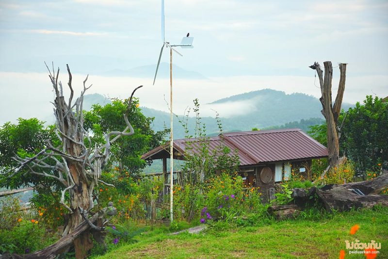 บ้านไฮตาก, ที่พักบ้านไฮตาก, ลาคำวัน โฮมสเตย์ ที่พักบ้านไฮตาก วิวสวย เห็นทะเลหมอก