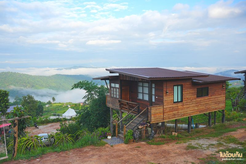 บ้านไฮตาก, ที่พักบ้านไฮตาก, ลาคำวัน โฮมสเตย์ ที่พักบ้านไฮตาก วิวสวย เห็นทะเลหมอก