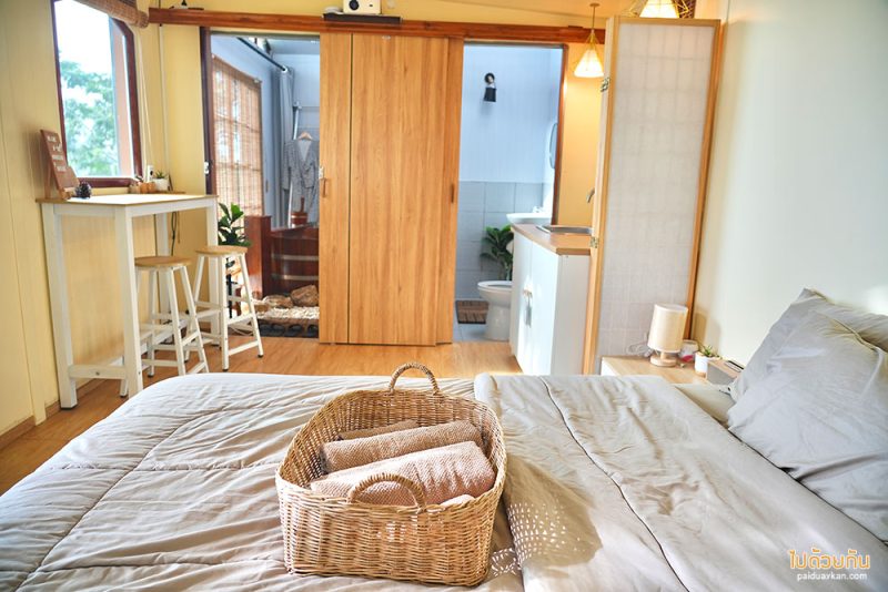 ดอยช้าง, ที่พักดอยช้าง, ณ บ้านกลางดอย, ณ บ้านกลางดอย บ้านพักส่วนตัว สไตล์ญี่ปุ่น ริมเขาบนดอยช้าง