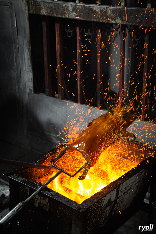 ร้านหมูหัน : ร้านอร่อย พิกัด กทม. หมูหันหนังกรอบย่างหอม ยอมอ้วนก็คราวนี้