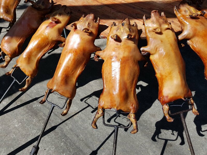 ร้านหมูหัน : ร้านอร่อย พิกัด กทม. หมูหันหนังกรอบย่างหอม ยอมอ้วนก็คราวนี้