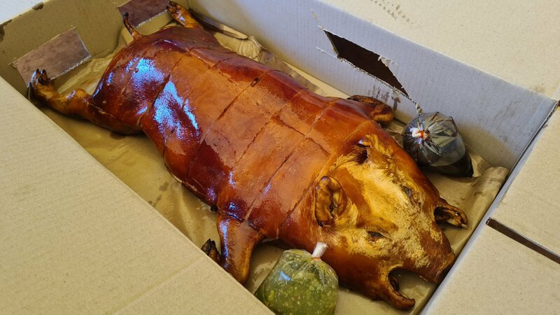 ร้านหมูหัน : ร้านอร่อย พิกัด กทม. หมูหันหนังกรอบย่างหอม ยอมอ้วนก็คราวนี้