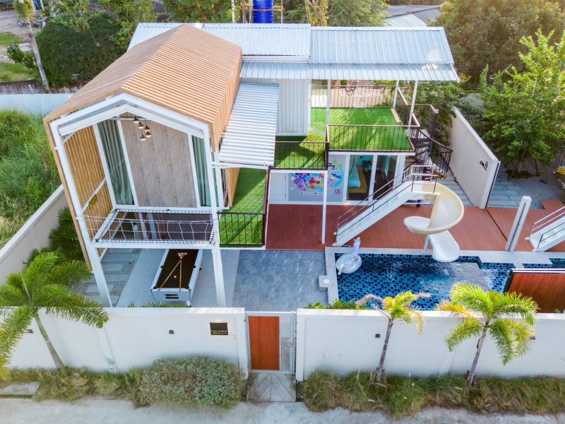 pool lay stay x3 poolvilla pattaya พักผ่อนกับครอบครัววันหยุด