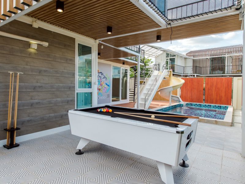 pool lay stay x3 poolvilla pattaya พักผ่อนกับครอบครัววันหยุด