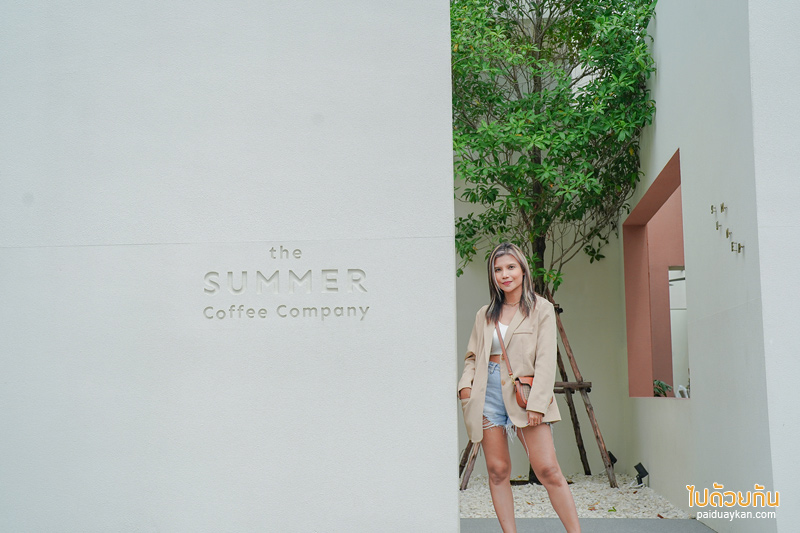 the summer coffee company, คาเฟ่อยุธยา, the summer coffee company ขวัญใจสายมินิมอล สีขาวเท่สุดคลีน