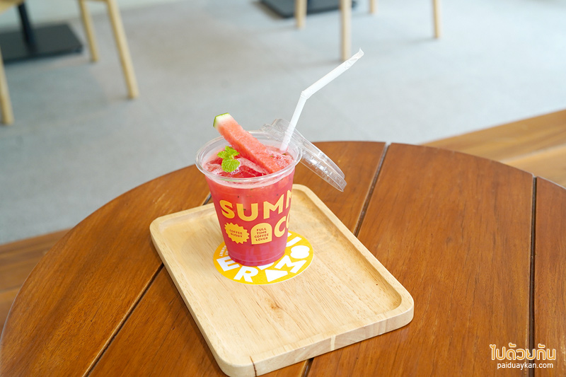 the summer coffee company, คาเฟ่อยุธยา, the summer coffee company ขวัญใจสายมินิมอล สีขาวเท่สุดคลีน