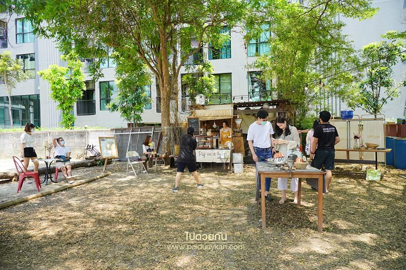 คาเฟ่ลาดพร้าว, pop up canteen bkk, คาเฟ่ลาดพร้าว15, pop up canteen bkk   คาเฟ่แนวๆในธีมโรงอาหาร