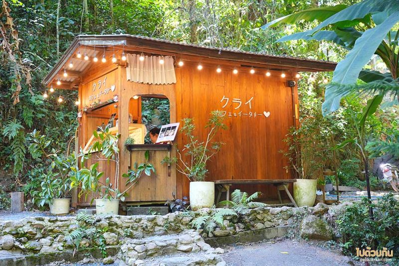 ร้านกาแฟแม่กำปอง, ร้านกาแฟเชียงใหม่, บ้านแม่ลาย, claai cafe, claai cafe’& eatery ร้านกาแฟท่ามกลางป่า ริมลำธาร