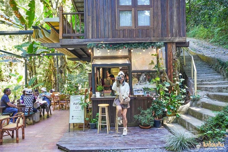 ร้านกาแฟแม่กำปอง, ร้านกาแฟเชียงใหม่, บ้านแม่ลาย, claai cafe, claai cafe’& eatery ร้านกาแฟท่ามกลางป่า ริมลำธาร