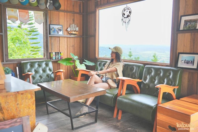 เขาค้อ, เที่ยวเขาค้อ, คาเฟ่เขาค้อ, บ้านเขา คาเฟ่เขาค้อ ในบ้านไม้ริมเนินเขา วิวหลักล้าน  