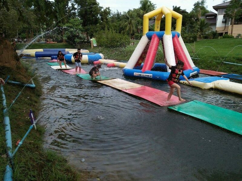 top 7+ แพที่พักกาญจนบุรี 2567 มีเครื่องเล่นกลางน้ำ สไลเดอร์สุดมันส์