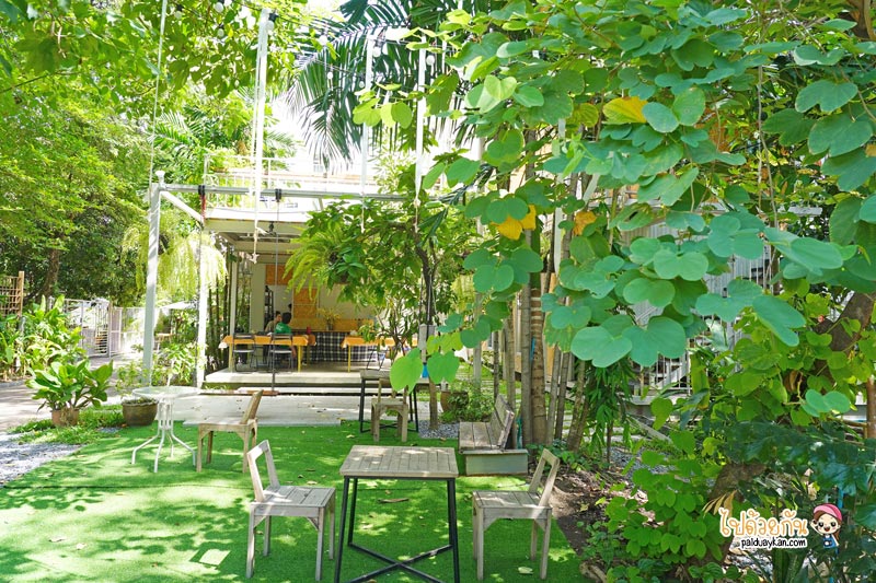 chowcher, ฌอเฌอ คอฟ, ร้านกาแฟลาดพร้าว, คาเฟ่ลาดพร้าว, ฌอเฌอ คอฟ คาเฟ่บ้านไม้สีขาว โอเอซิสย่านลาดพร้าว