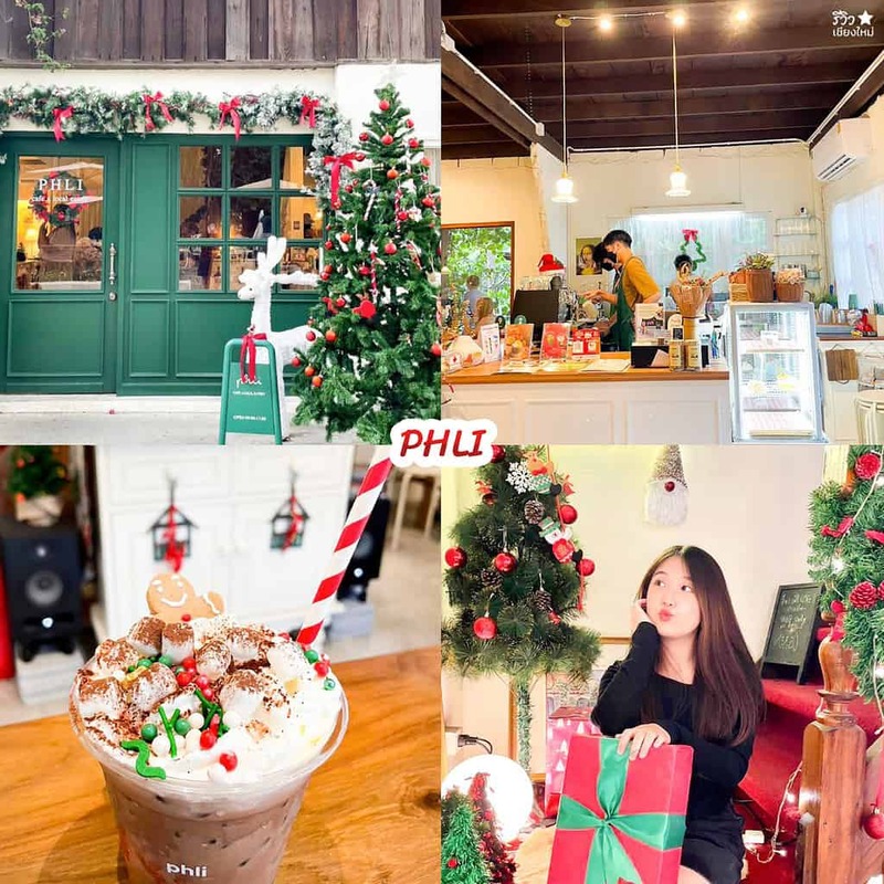 reviewchaingmai, คาเฟ่ธีมคริสต์มาสในเชียงใหม่, คาเฟ่น่ารักในเชียงใหม่, ร้านกาแฟเชียงใหม่, ร้านคาเฟ่ในเชียงใหม่, แจกพิกัด 6 คาเฟ่ธีมคริสต์มาส เก๋ๆ ไม่ซ้ำ ได้ฟีลเมืองนอก