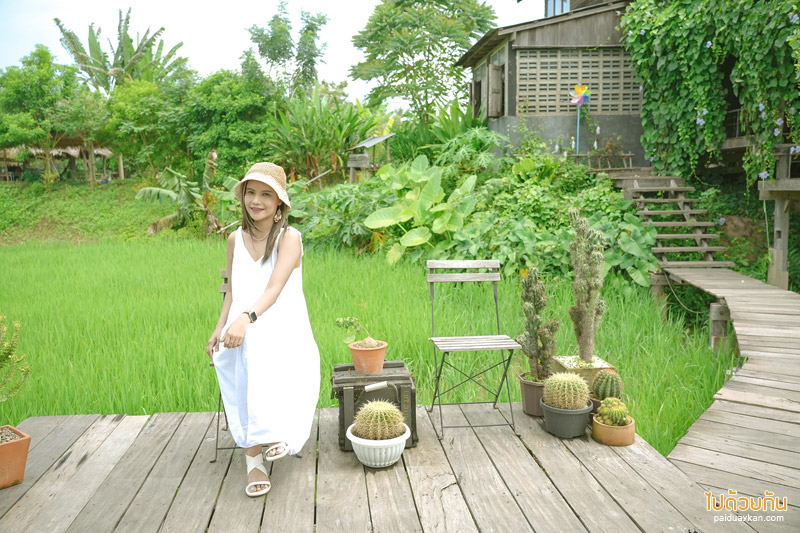 คาเฟ่น่าน, นาตาทา cafe, นาตาทา cafe & farm stay ถ่ายรูปบันไดสวรรค์สุดชิคริมนา 