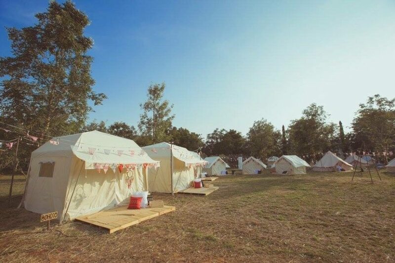 ที่พักแคมป์ปิ้ง 3199″ mountain camp แบบชนเผ่ายิปซี เล่นสวนน้ำ ก่อกองไฟ