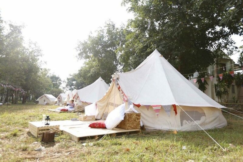 ที่พักแคมป์ปิ้ง 3199″ mountain camp แบบชนเผ่ายิปซี เล่นสวนน้ำ ก่อกองไฟ