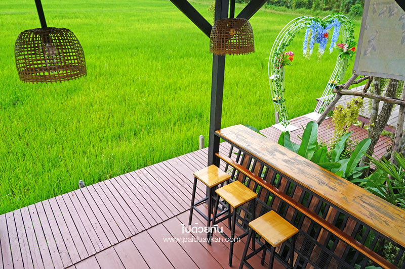 เที่ยวนครนายก, ร้านกาแฟนครนายก, คาเฟ่นครนายก, ภูอิงนาคาเฟ่ นครนายก, ร้านกาแฟทุ่งนา นครนายก, ภูอิงนาคาเฟ่  คาเฟ่ริมทุ่งนา มีภูเขาล้อมรอบ