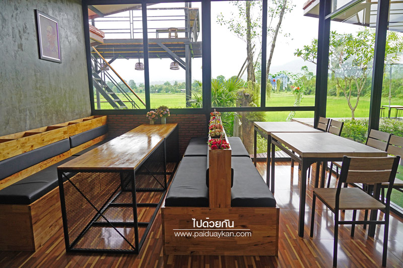 เที่ยวนครนายก, ร้านกาแฟนครนายก, คาเฟ่นครนายก, ภูอิงนาคาเฟ่ นครนายก, ร้านกาแฟทุ่งนา นครนายก, ภูอิงนาคาเฟ่  คาเฟ่ริมทุ่งนา มีภูเขาล้อมรอบ