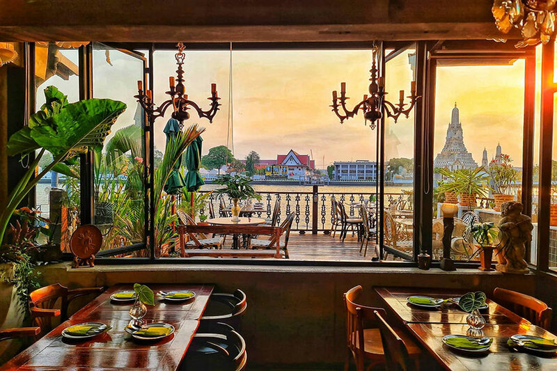 top 5+ restaurants by chao phraya river with amazing wat arun view