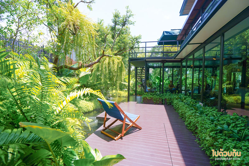 forest presso คาเฟ่สีเขียว ท่ามกลางสวนป่า ใจกลางกรุง